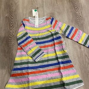 Mini boden rainbow strip dress
